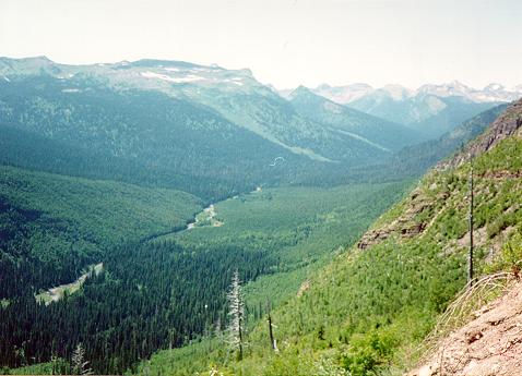 [from Going-to-the-Sun Road, Glacier National Park, Montana]