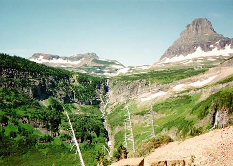 [Below Logan's Pass, Glacier National Park, Montana]