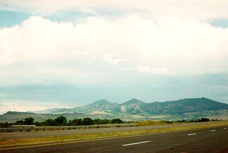 [South of Cascade, Montana]